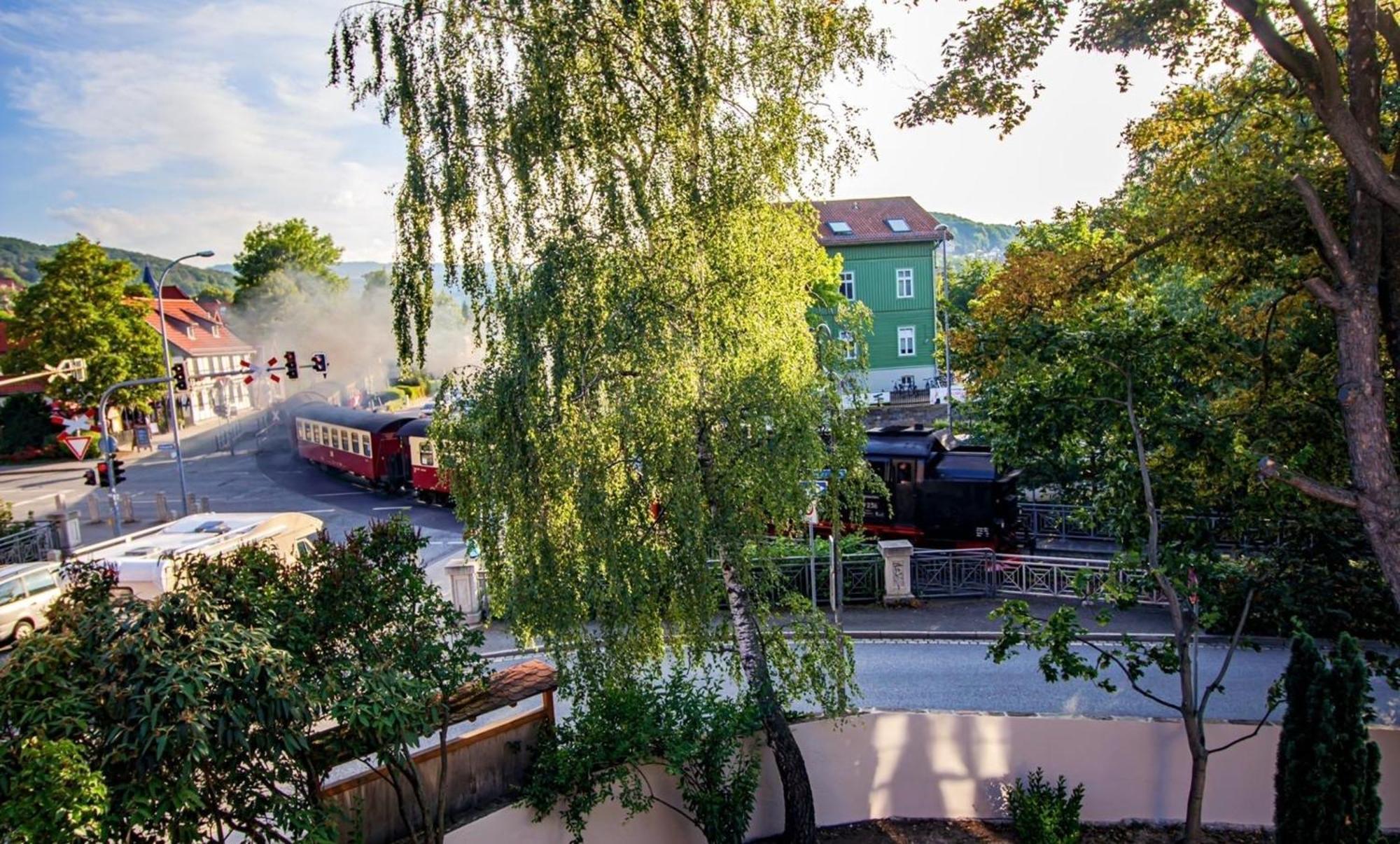 Harztraeume No1 # Parkplatz # Altstadt # Brockenbahn Wernigerode Exteriér fotografie